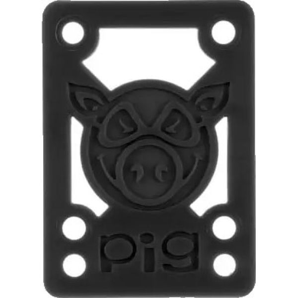 Sk8 Podložky Pig Wheels Pileses 1/8In Hd - Černá - 1/8