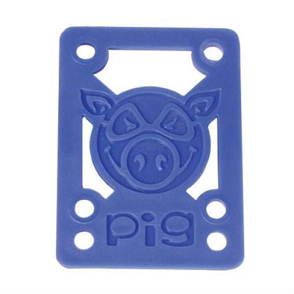 Sk8 Podložky Pig Wheels Pileses Hard - Modrá - 1/8