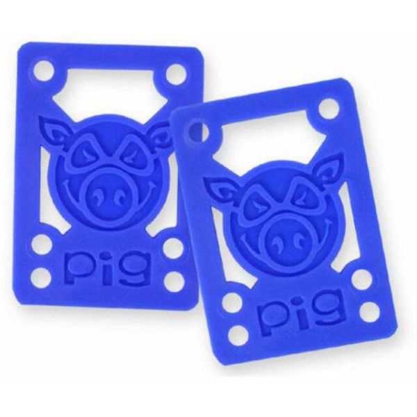 Sk8 Podložky Pig Wheels Piles Soft Rsr - Modrá - 1/8