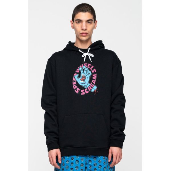 Mikina Santa Cruz Sw Scream Hood - Černá - Xl