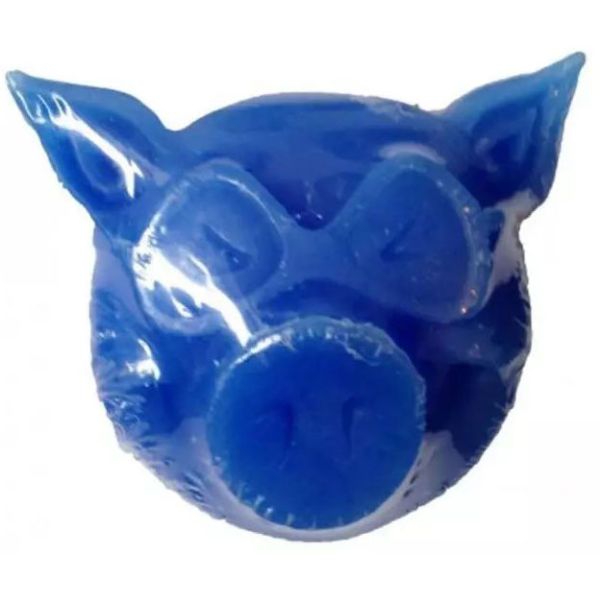 Sk8 Vosk Pig Wheels Pig Head Wax - Modrá - Univerzální