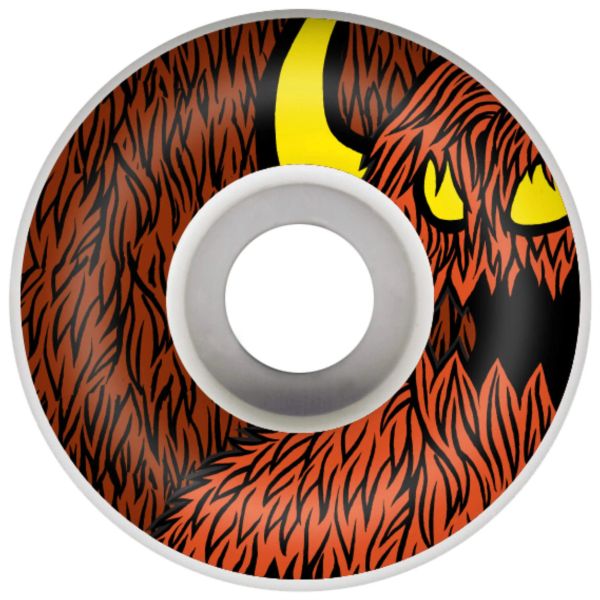 Sk8 Kola Toy Machine Furry Monster - Hnědá - 52Mm/100A