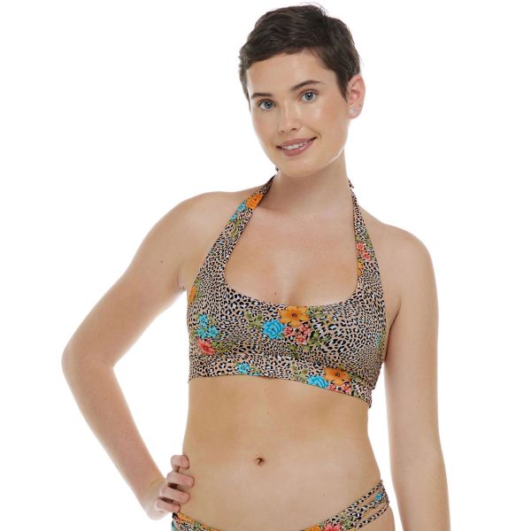 Plavky Eidon Roar Corinne Top Wms - Černá - Xl
