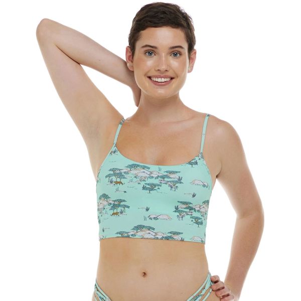 Plavky Eidon Daydream Selena Top Wms - Zelená - L