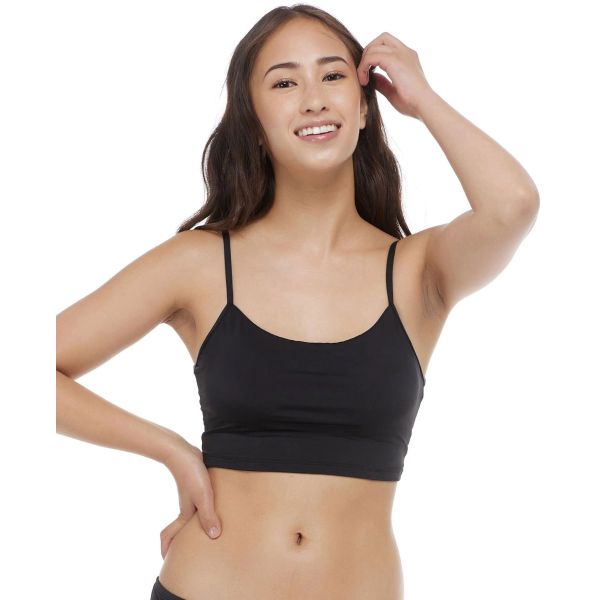 Plavky Eidon Solid Selena Top Wms - Černá - Xs