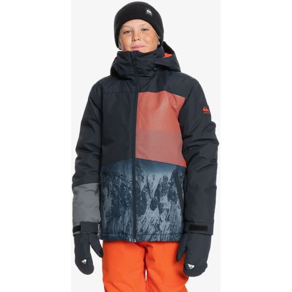 Bunda Quiksilver Silvertip Youth - Černá - S