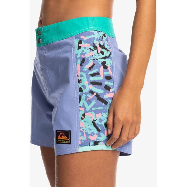 Plavky Quiksilver Lenora Boardshort Arch - Fialová - Xs