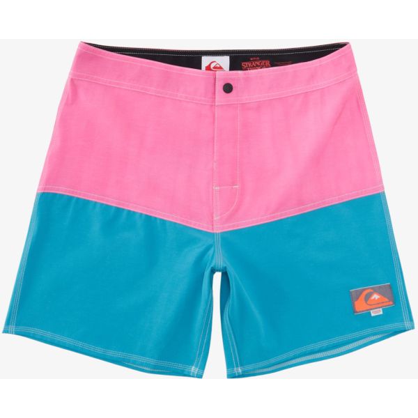 Plavky Quiksilver Butt Logo 1986 17 - Růžová - 28