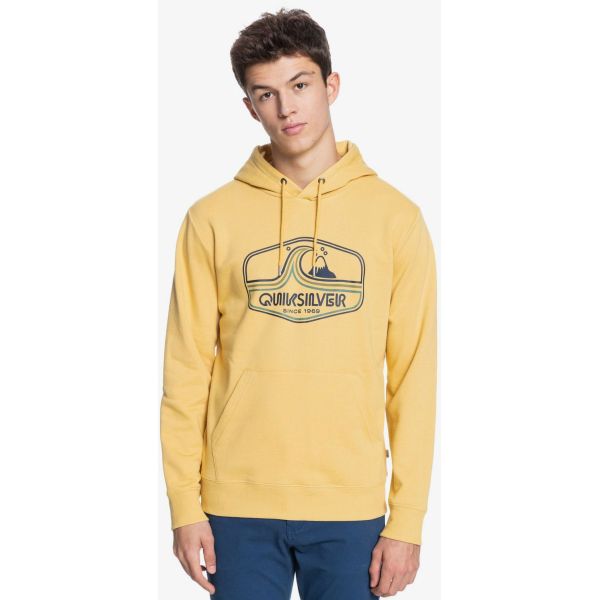 Mikina Quiksilver Highway Vagabond Hood - Žlutá - S