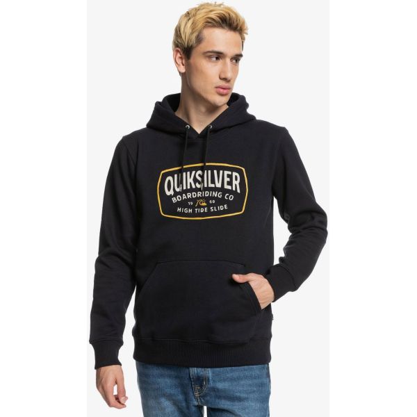Mikina Quiksilver High Cloud Hood - Černá - S