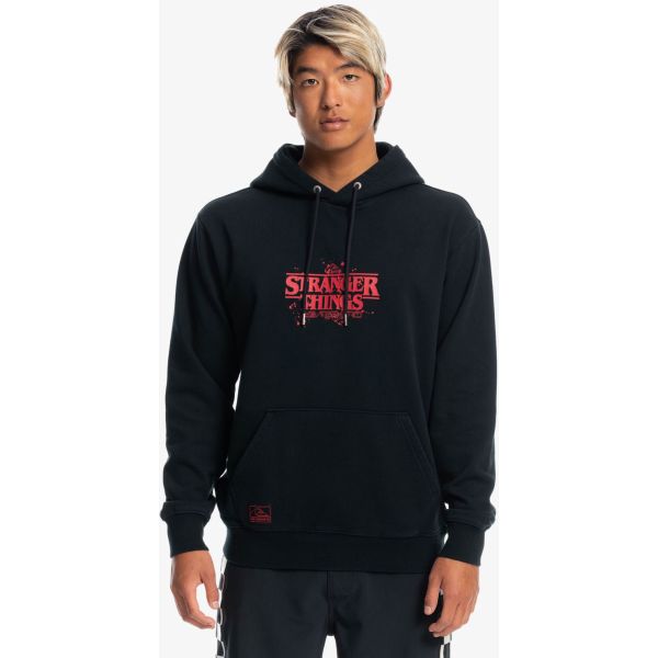 Mikina Quiksilver Official Logo Fleece - Černá - M