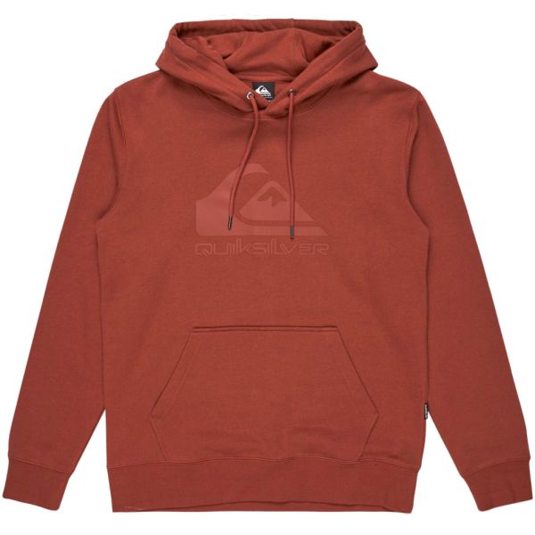 Mikina Quiksilver Comp Logo - Hnědá - M