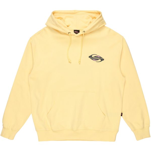 Mikina Quiksilver Apog Heritage Hoodie - Žlutá - M