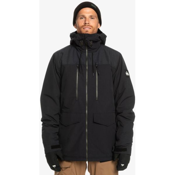 Bunda Quiksilver Fairbanks - Černá - Xl