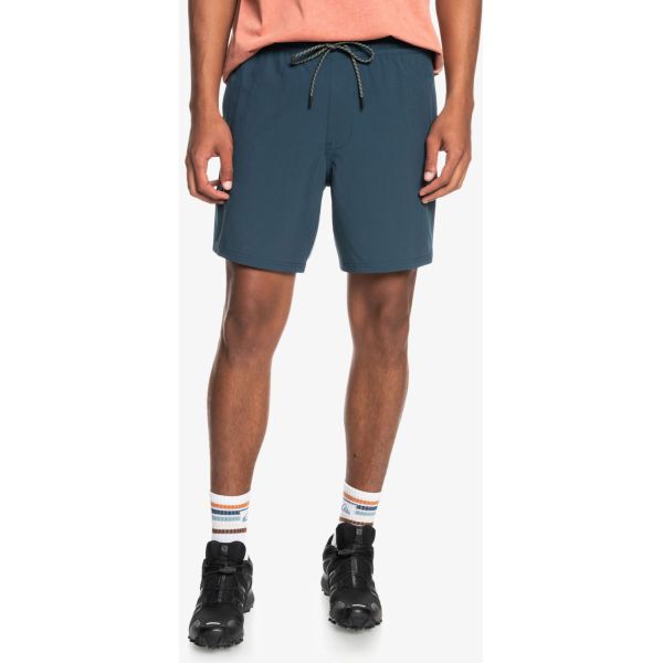 Kraťasy Quiksilver High Point Motion 17 - Modrá - L