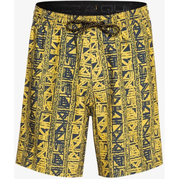 Kraťasy Quiksilver High Point Prt Motion - Žlutá - L
