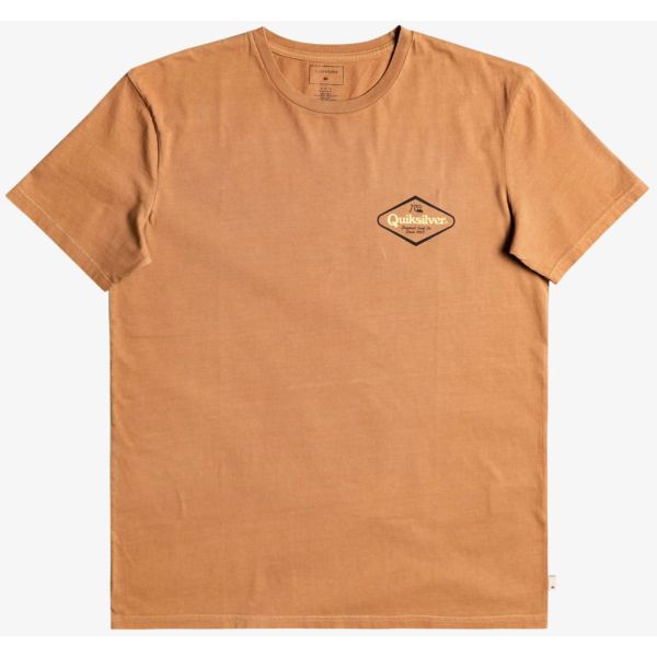 Triko Quiksilver Stir It Up S/S - Hnědá - S