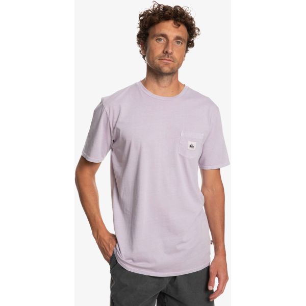 Triko Quiksilver Sub Mission S/S - Fialová - Xxl