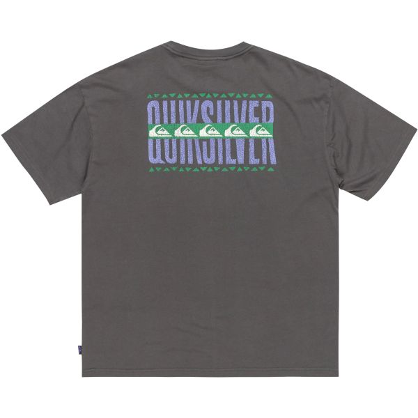 Triko Quiksilver Gh Qs World Force - Šedá - L