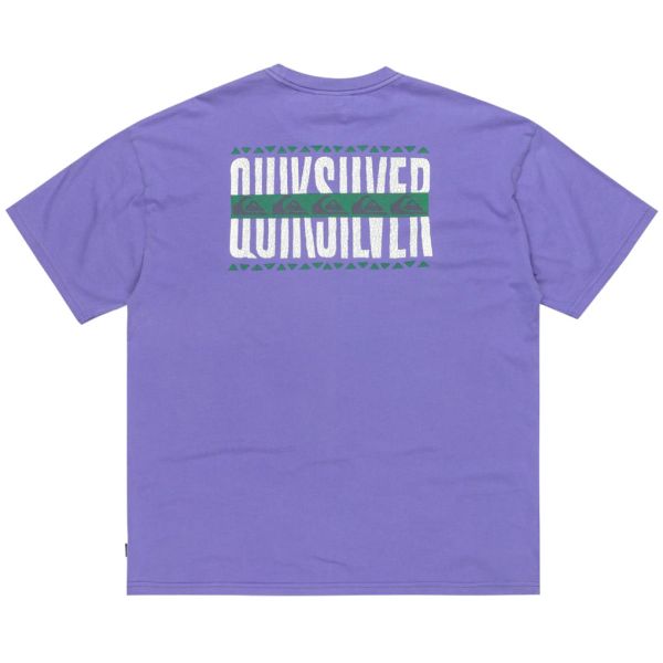 Triko Quiksilver Gh Qs World Force - Fialová - Xxl