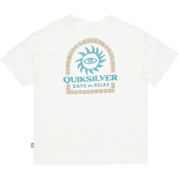 Triko Quiksilver Cl Sun Power - Bílá - L