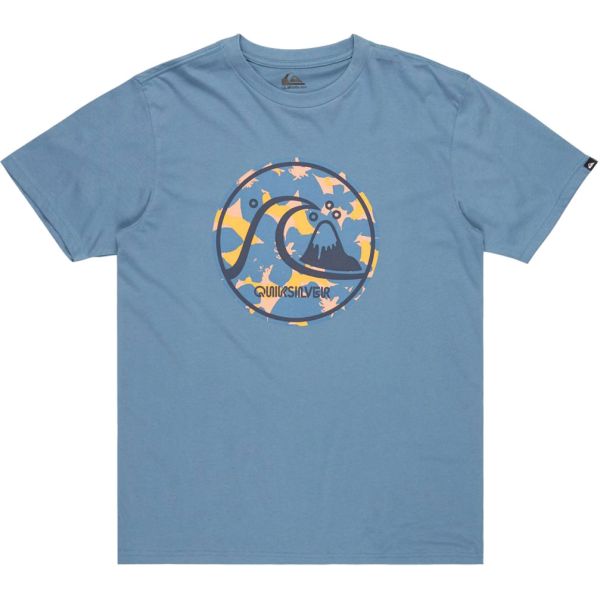 Triko Quiksilver Evo Bubble Wrapped - Modrá - L