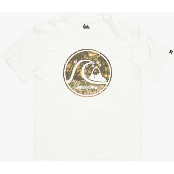 Triko Quiksilver Evo Bubble Wrapped - Bílá - L