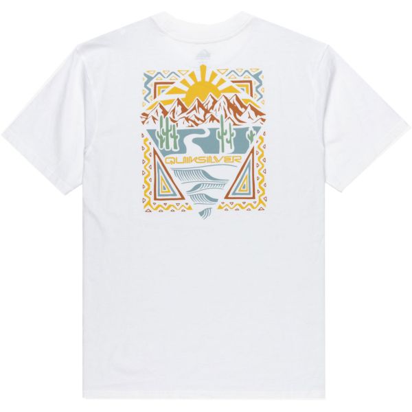 Triko Quiksilver Ev Desert Waves - Bílá - L
