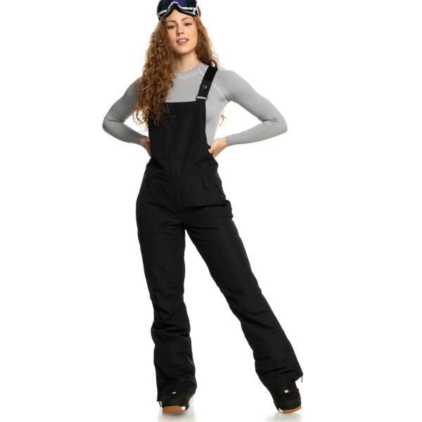 Kalhoty Snb Roxy Rideout Bib - Černá - M