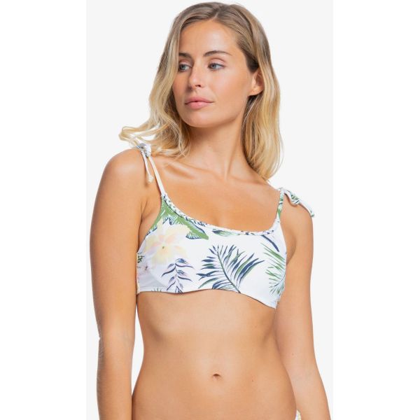 Plavky Roxy Bloom Uw Bralette - Bílá - S