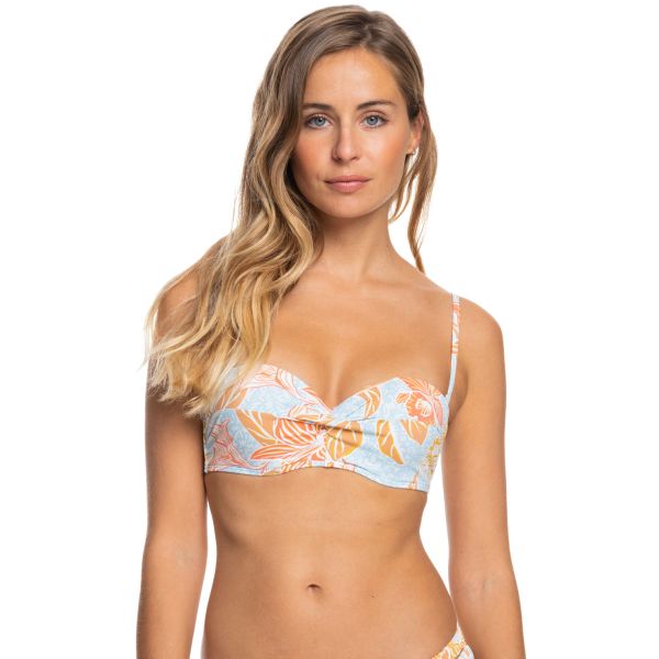 Plavky Roxy Island In The Sun Bra - Modrá - L