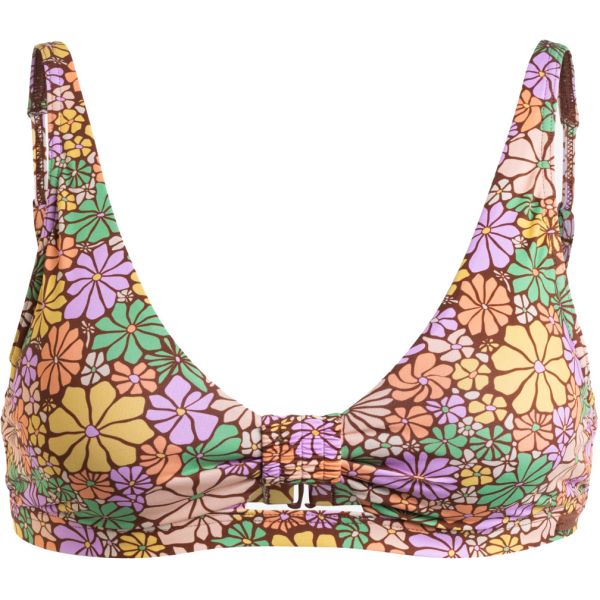 Plavky Roxy All About Sol Elongated Bra - Oranžová - L
