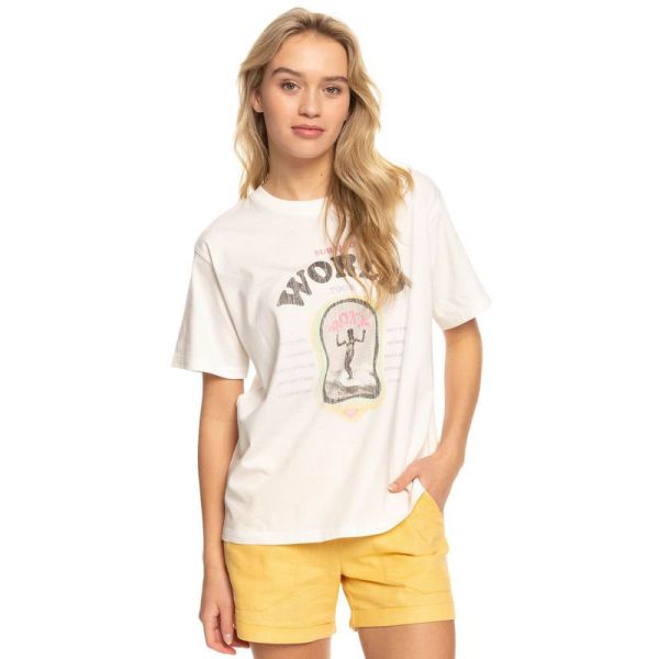 Triko Roxy Moonlight Sunset B - Bílá - S