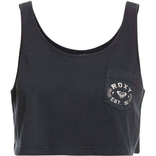 Triko Roxy Crop Summer A - Černá - Xs