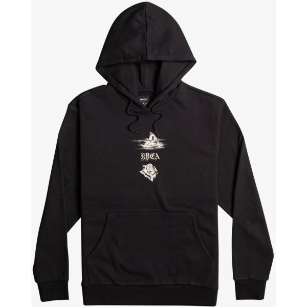 Mikina Rvca Beach Tiger Hoodie - Černá - Xxl