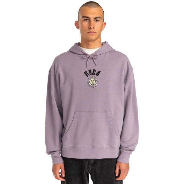 Mikina Rvca Sun Trap Hoodie - Fialová - Xl