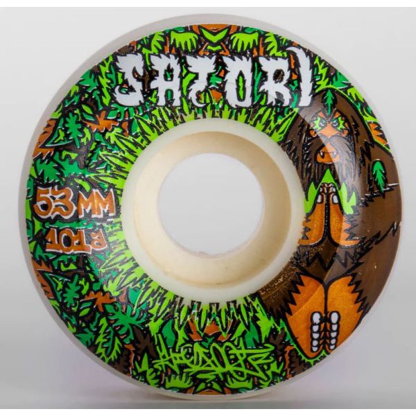 Sk8 Kola Satori Big Foot Conical - Zelená - 53Mm/101A