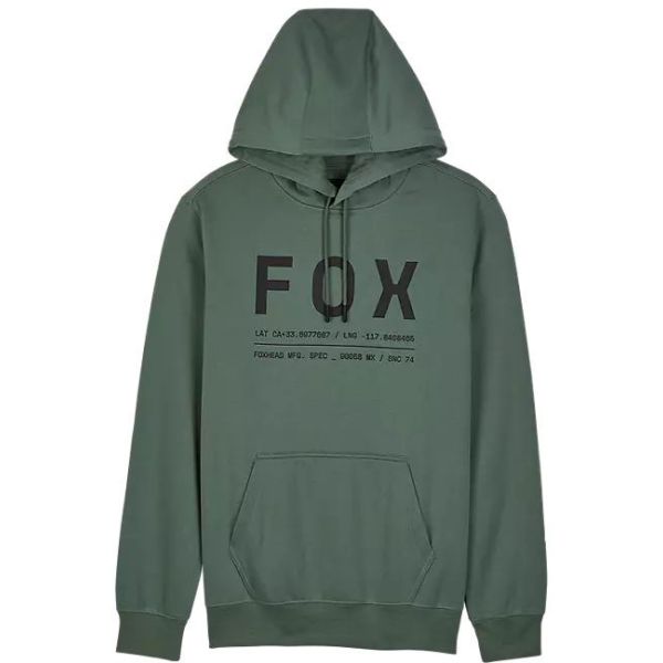 Mikina Fox Non Stop Fleece Po - Zelená - Xxl