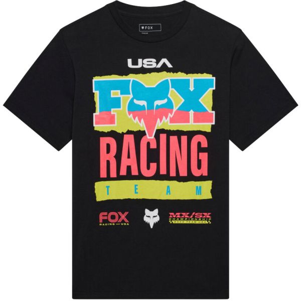 Triko Fox Hardcore 195 Original S/S - Černá - M