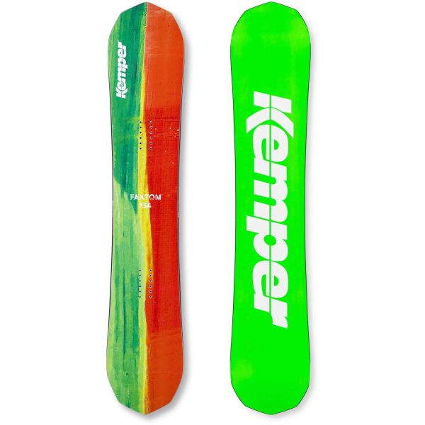Snowboard Kemper Fantom 2022/23 - Červená - 156