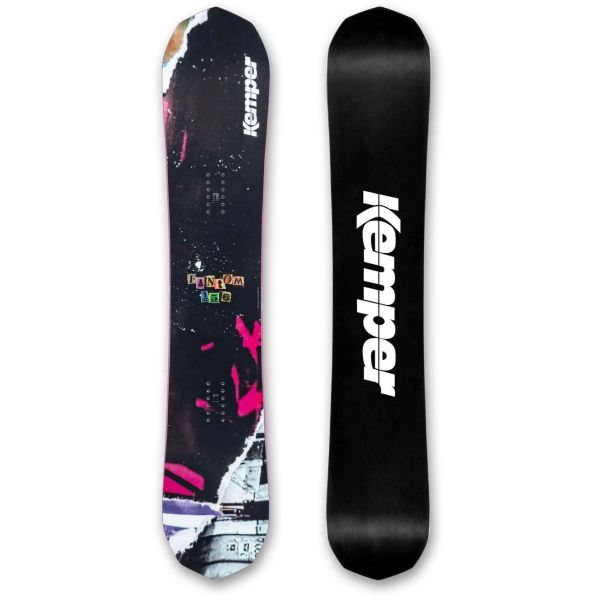 Snowboard Kemper Fantom 2023/24 - Černá - 156