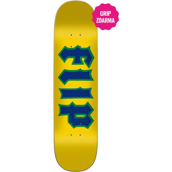 Sk8 Deska Flip Cancelled Yellow - Žlutá - 8.375