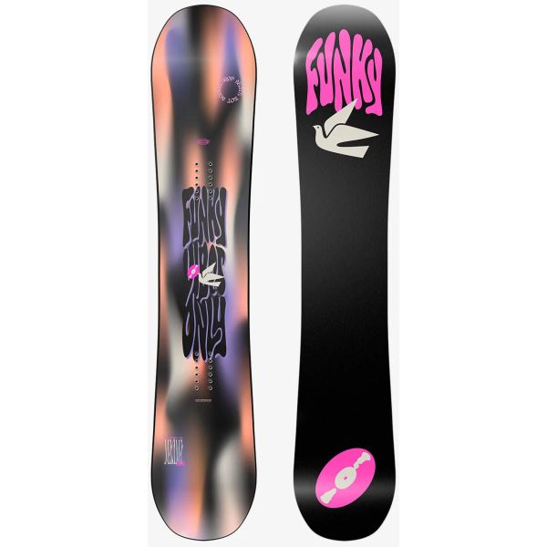 Snowboard Funky Miami Wms - Oranžová - 152