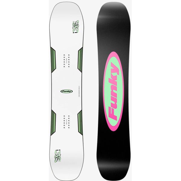 Snowboard Funky Radical - Bílá - 151