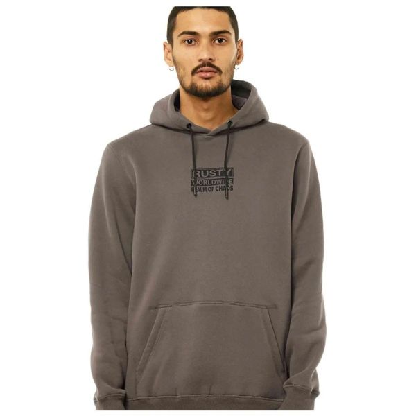 Mikina Rusty Avoca Hood Fleece - Béžová - S