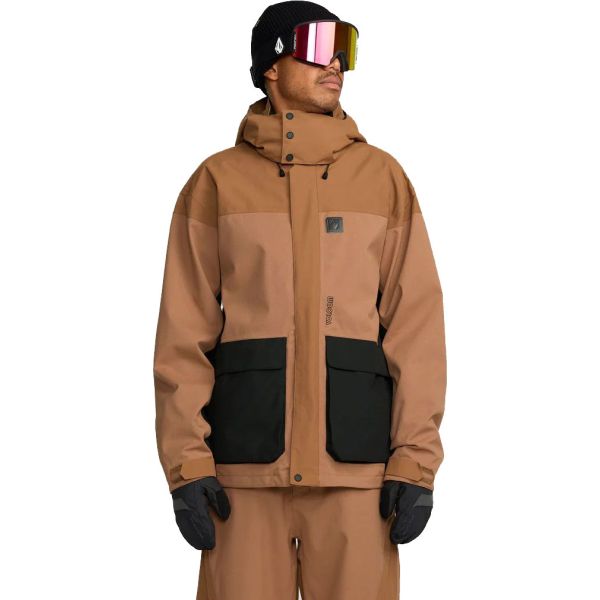 Bunda Volcom Kleveland - Hnědá - Xl
