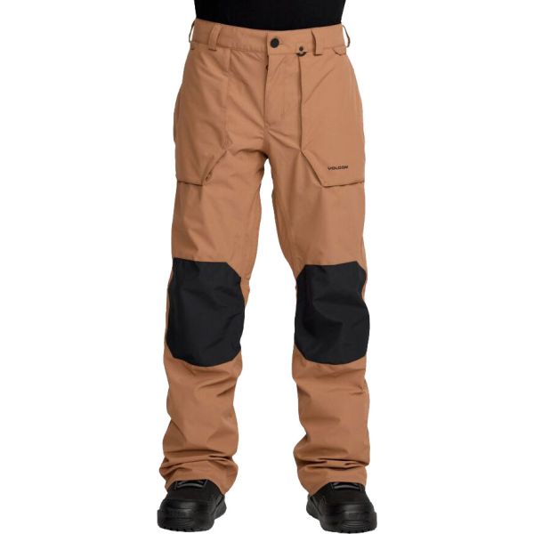 Kalhoty Snb Volcom Roan - Hnědá - Xl