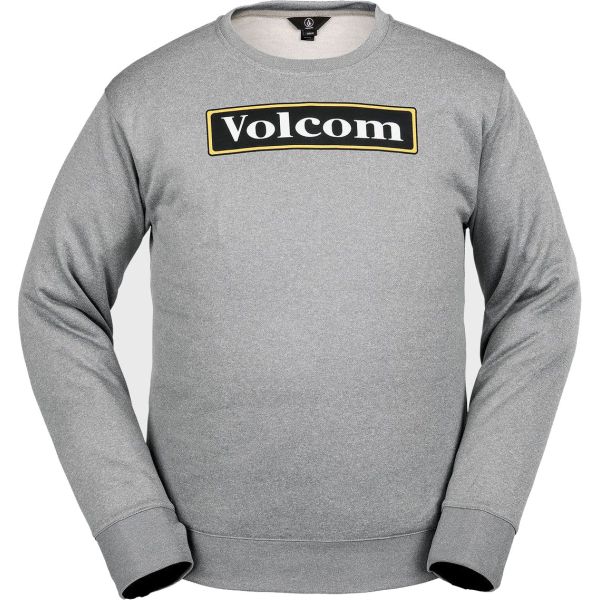 Mikina Volcom Core Hydro Crew - Šedá - M