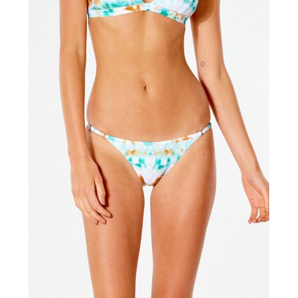 Plavky Rip Curl Summer Palm Skimpy Pant - Bílá - S
