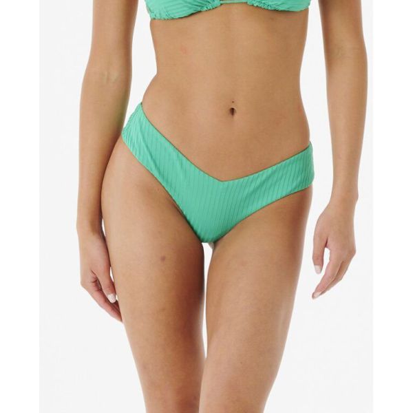 Plavky Rip Curl Premium Skimpy Hipster W - Zelená - M